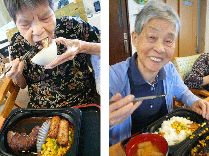 静岡市清水区グループホーム_月に一度のお楽しみ食