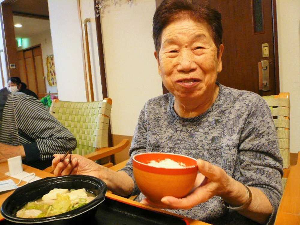 静岡市清水区グループホーム_12月のお楽しみ食