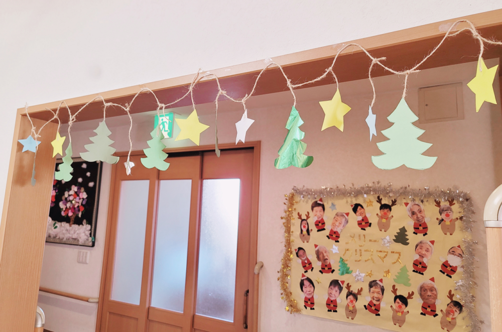 静岡市清水区グループホーム_クリスマス準備
