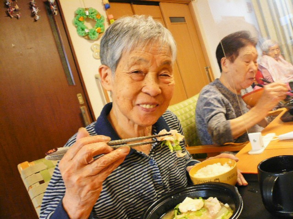 静岡市清水区グループホーム_12月のお楽しみ食