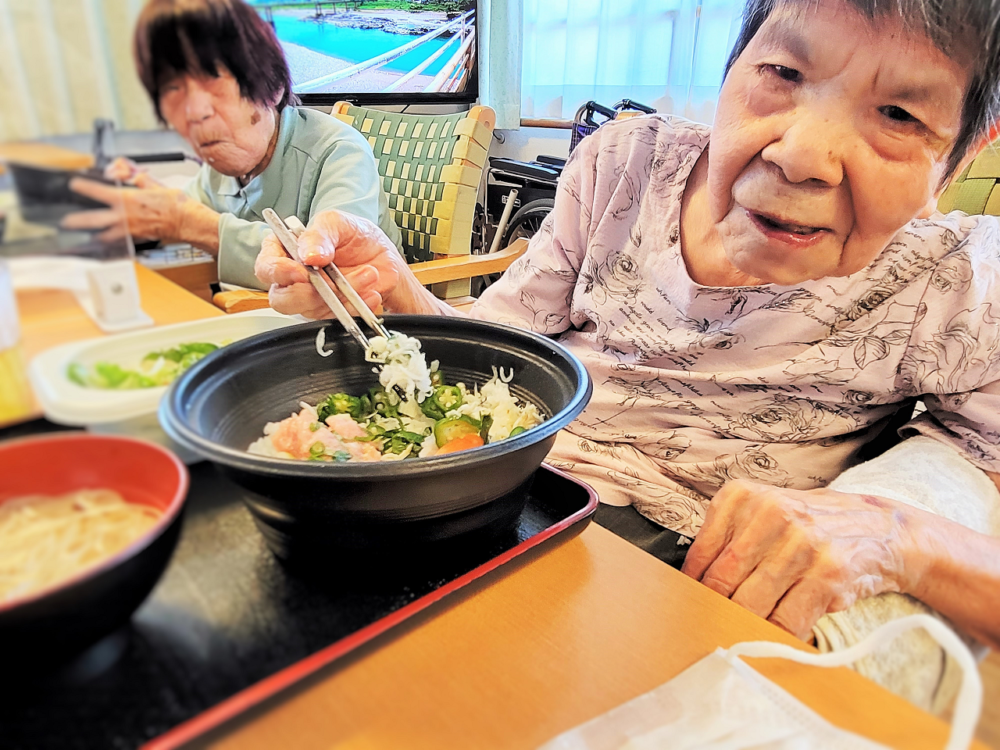 静岡市清水区グループホーム_6月お楽しみ食