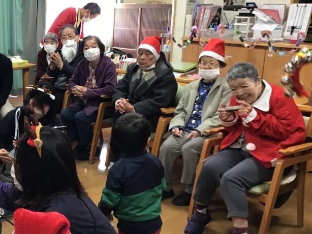 静岡市清水区グループホーム_クリスマス交流会