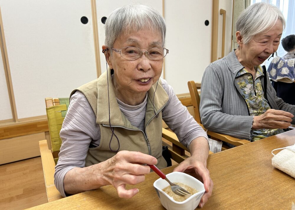 静岡市葵区グループホーム_イベント食わらび餅