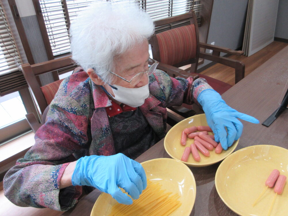 島田市グループホーム_おやつ作り