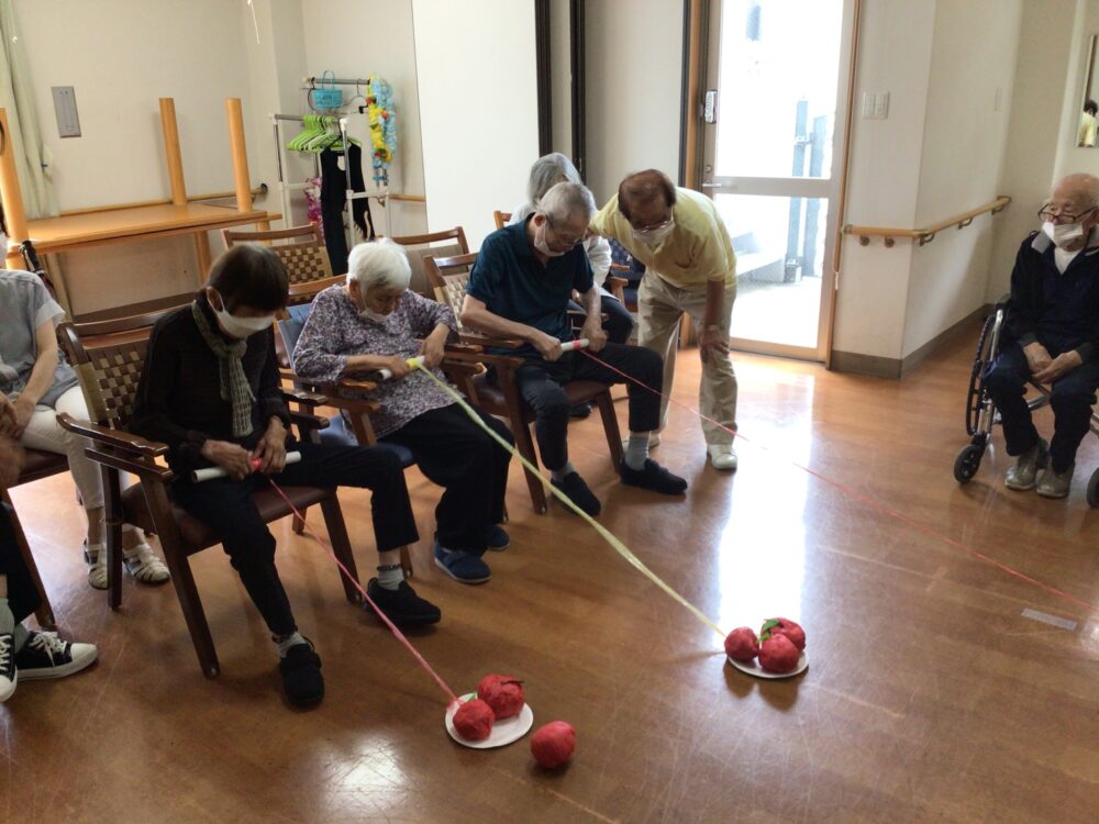 静岡市駿河区グループホーム_夏の大運動会