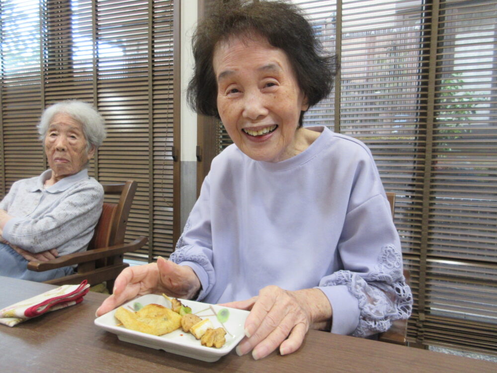 島田市グループホーム_焼き鳥納涼祭