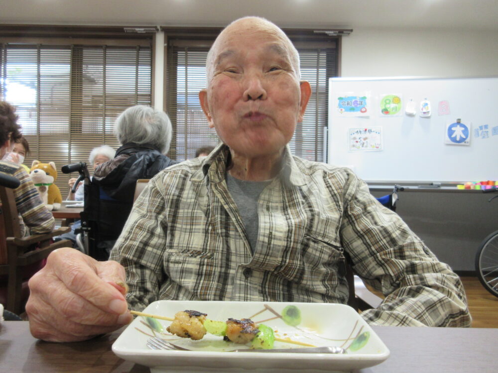 島田市グループホーム_焼き鳥納涼祭