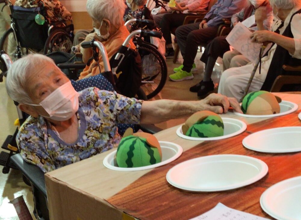 静岡市駿河区グループホーム_小規模合同夏祭り