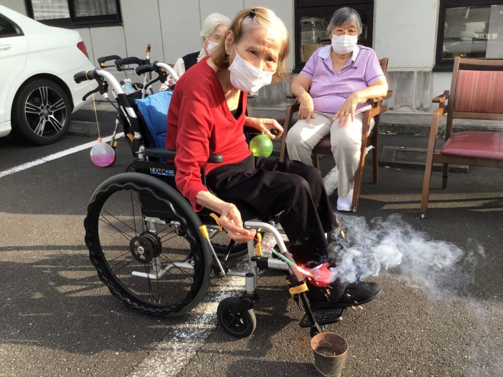 静岡市駿河区グループホーム_小規模合同夏祭り