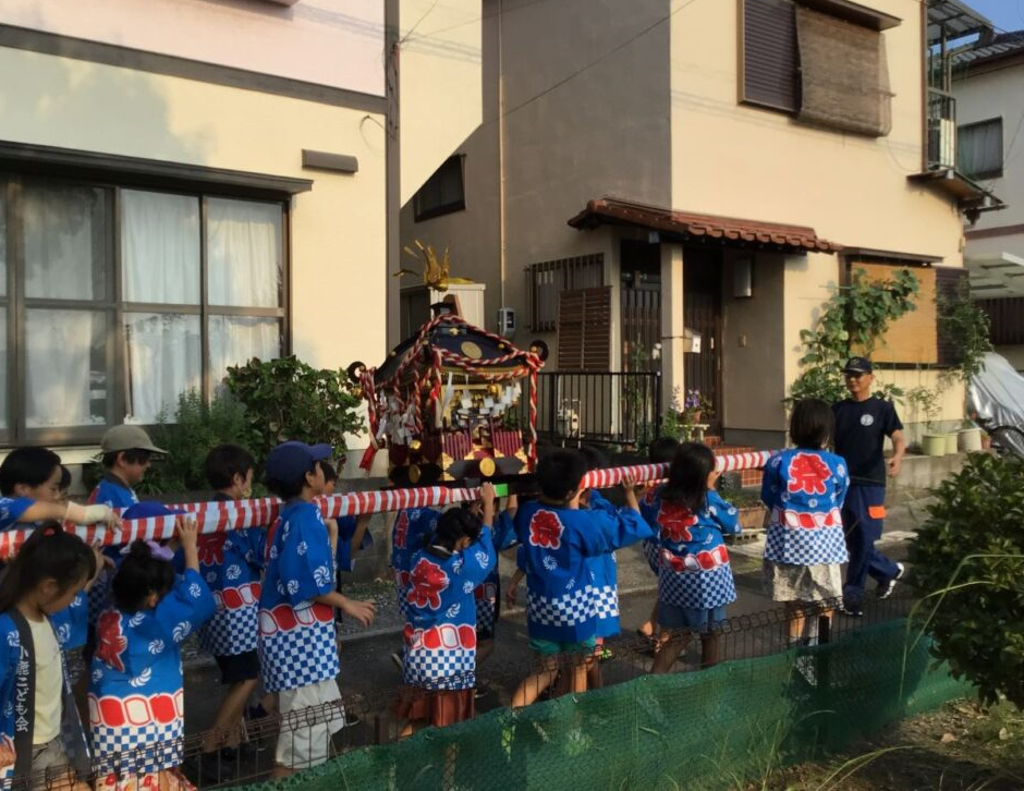 静岡市駿河区グループホーム_小鹿自治会夏祭り