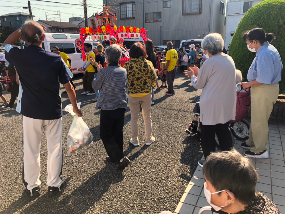 静岡市清水区グループホーム_お日待ち子供神輿