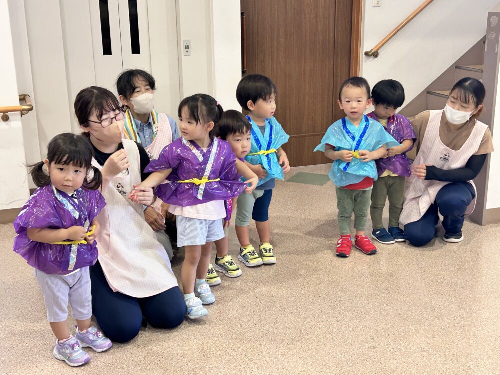 静岡市駿河区グループホーム_豊田保育園との交流会