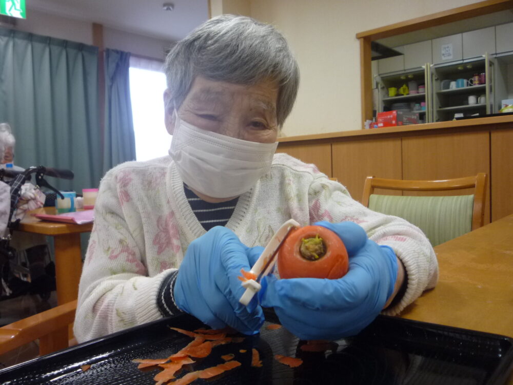 静岡市清水区グループホーム_10月昼食作りレク