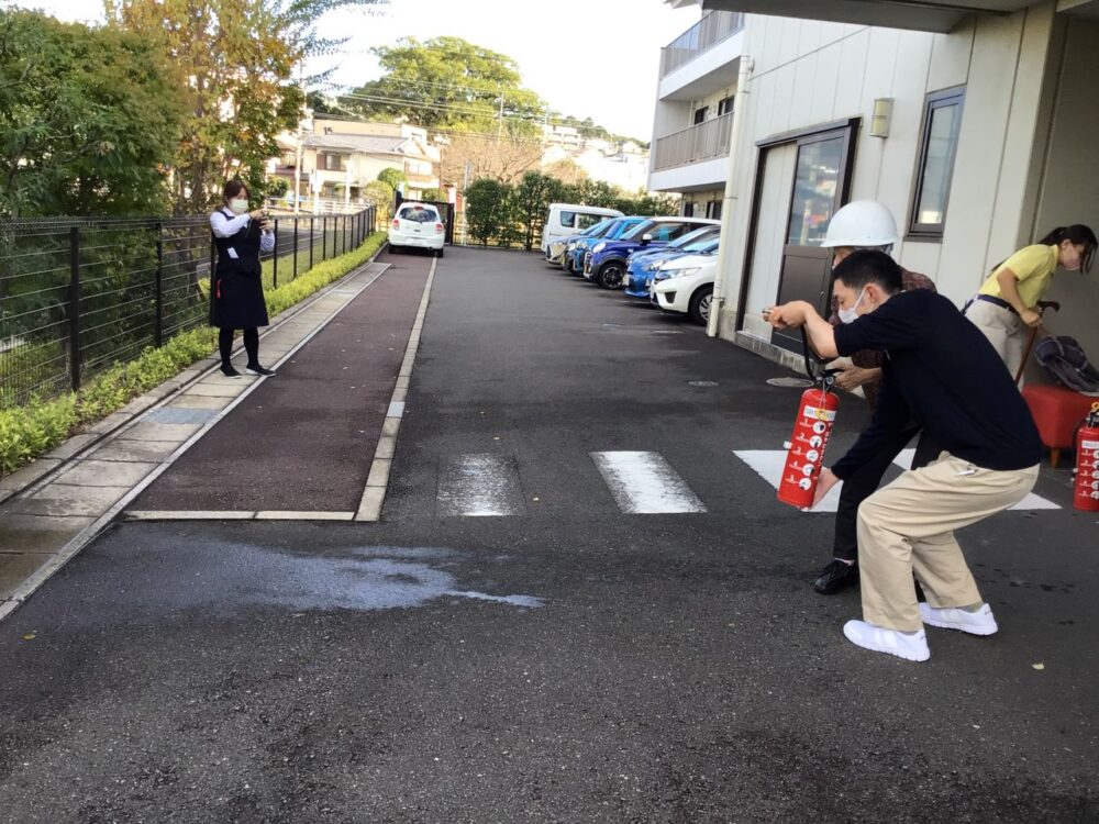 小鹿公園前グループホーム　避難訓練