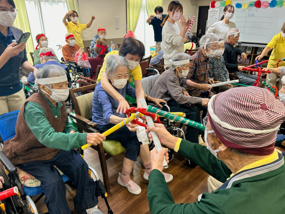 藤枝市グループホーム_秋の大運動会