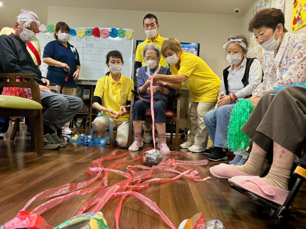 藤枝市グループホーム_秋の大運動会