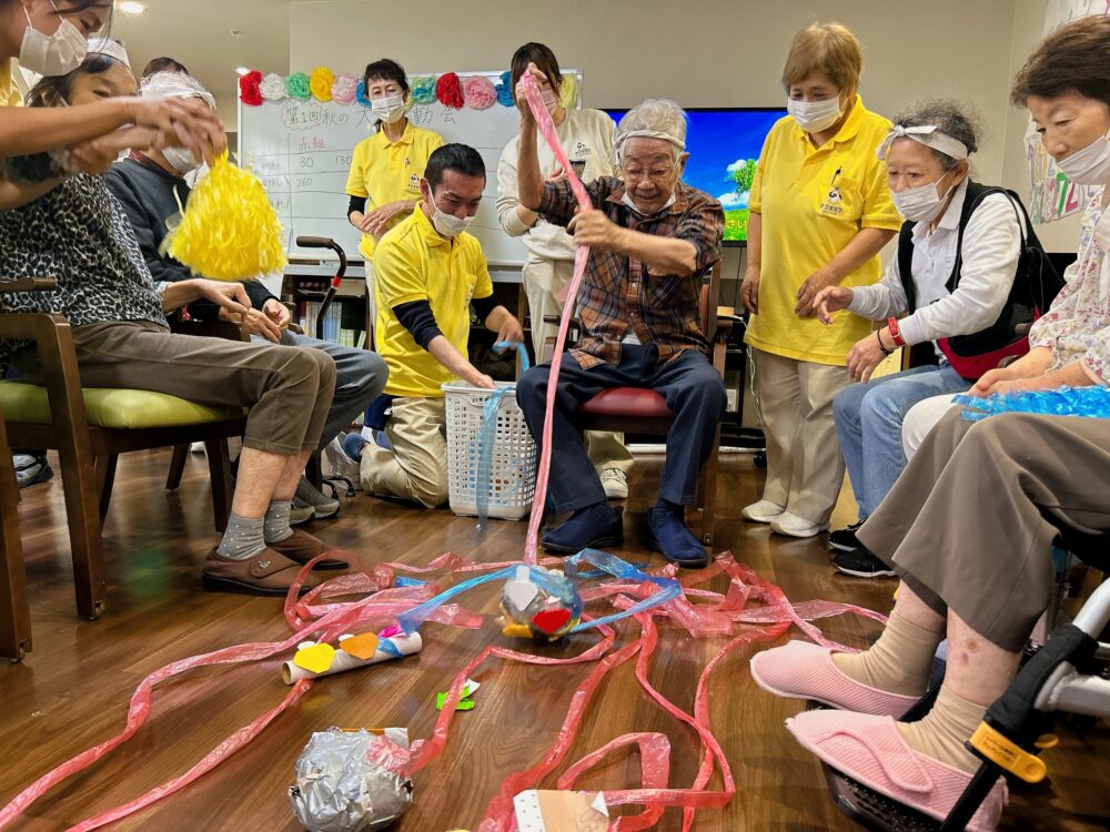 藤枝市グループホーム_秋の大運動会