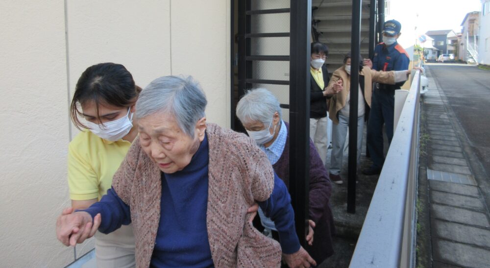 静岡市葵区グループホーム_防災訓練