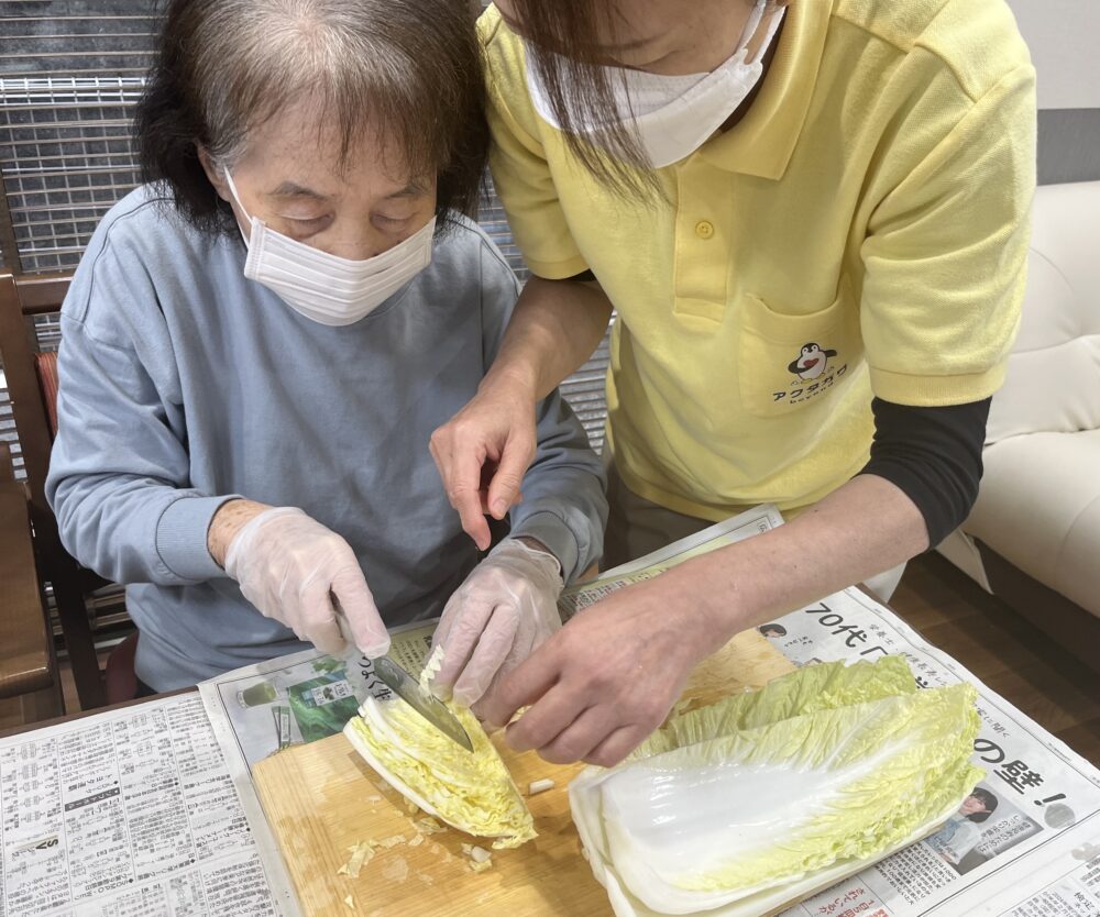 島田市グループホーム_腸活漬物でご飯を美味しく食べよう