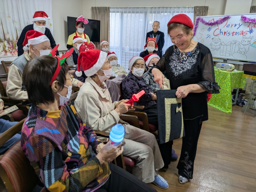 富士市グループホーム_2024年クリスマス会