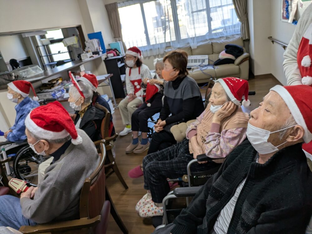 富士市グループホーム_2024年クリスマス会