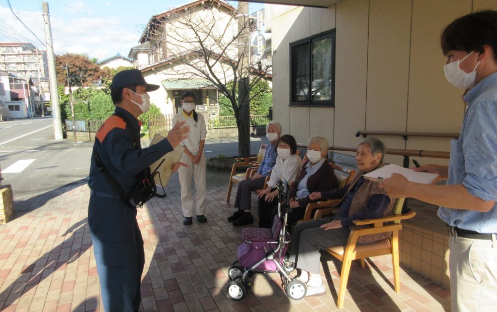 静岡市葵区グループホーム_防災訓練