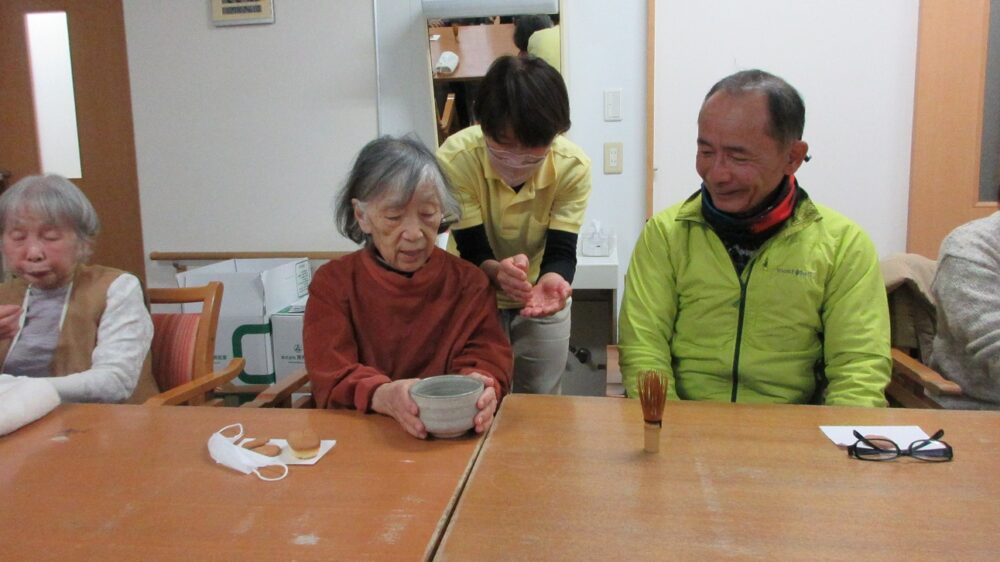 城北グループホーム  新年のお茶会2025