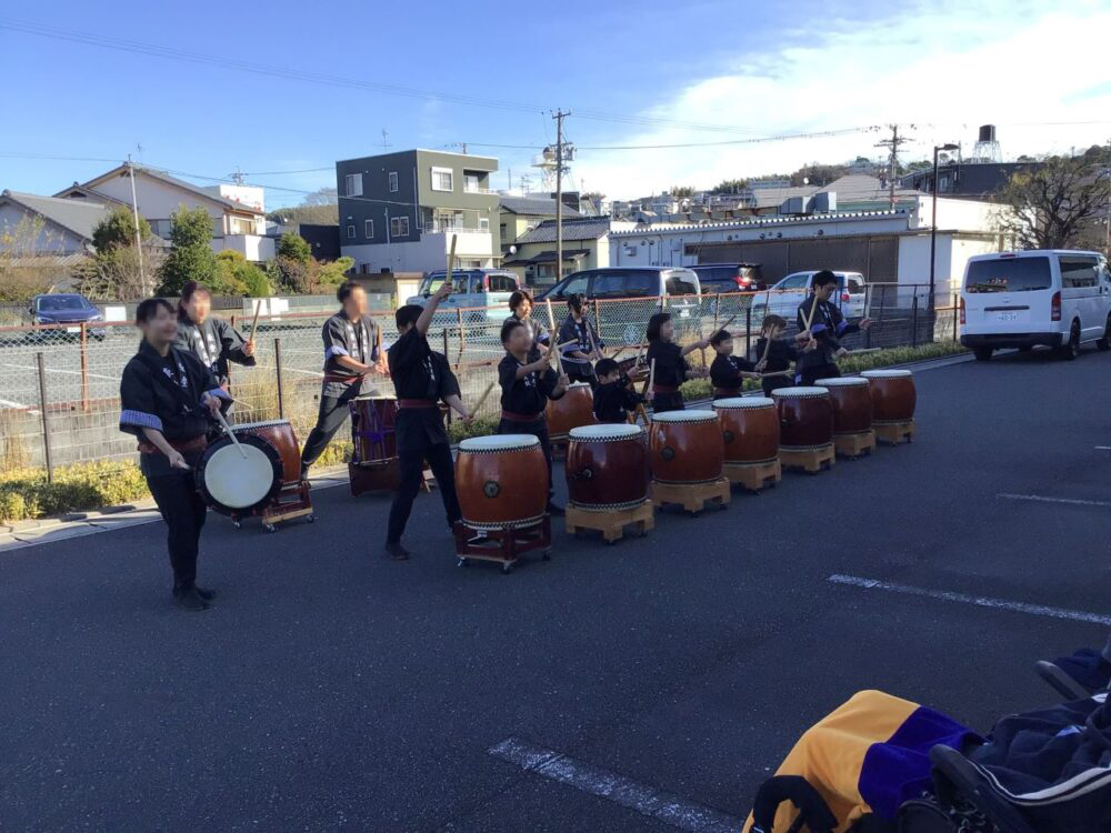 静岡市駿河区グループホーム_和太鼓演奏