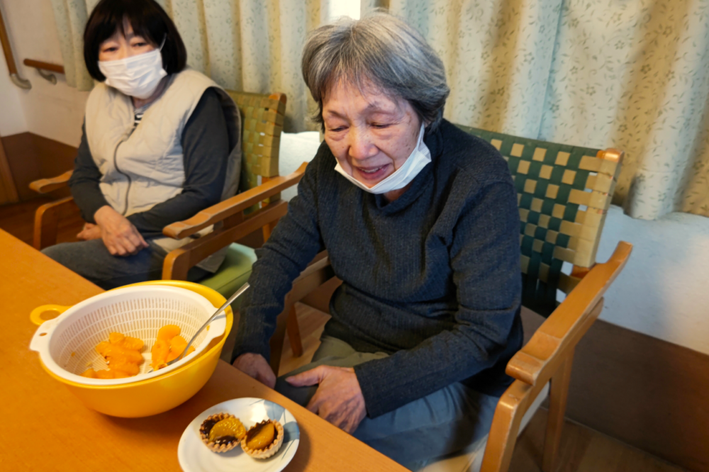 静岡市清水区グループホーム_お誕生会バレンタイン