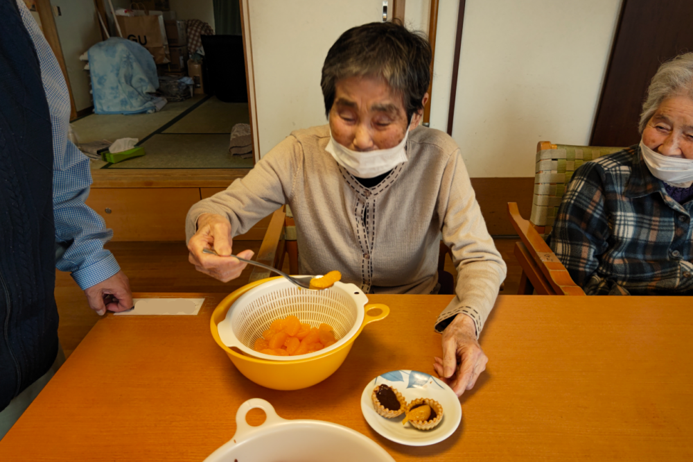 静岡市清水区グループホーム_お誕生会バレンタイン