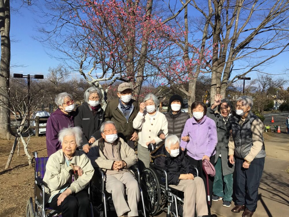 静岡市駿河区グループホーム_外出レクリエーション日本平梅園