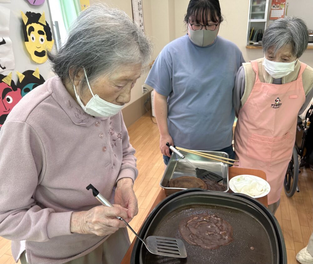 富士市グループホーム_節分レクリエーション