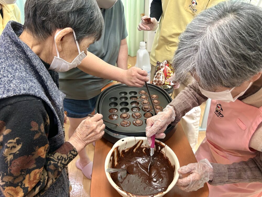 富士市グループホーム_バレンタインイベント