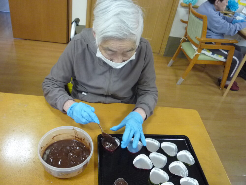 静岡市清水区グループホーム_自分へのバレンタインチョコ