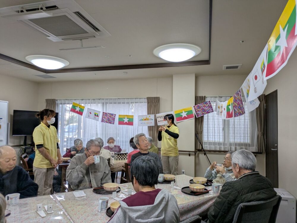 富士市グループホーム_ミャンマー食文化交流オンノカウスエ