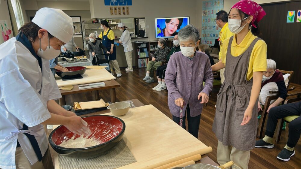 藤枝市グループホーム_寿司御膳イベント
