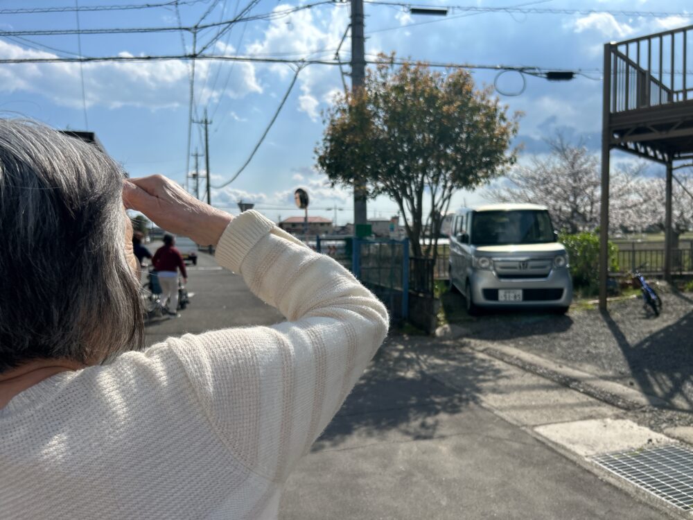 藤枝市グループホーム_青葉町悠々散歩Vol4お花見散歩