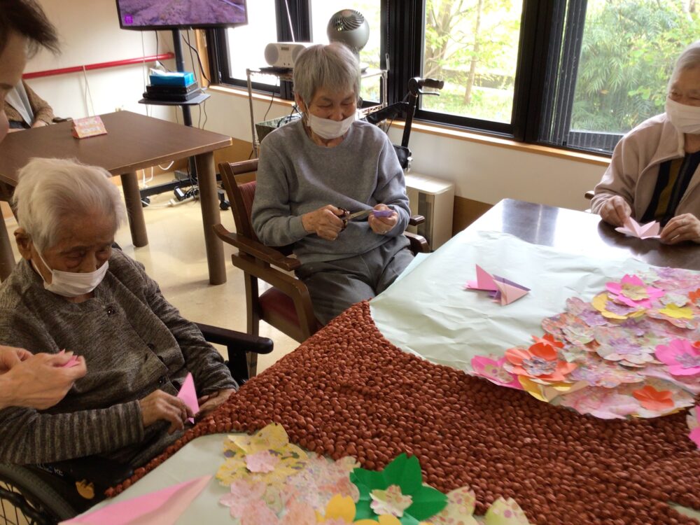 静岡市駿河区グループホーム_桜祭り