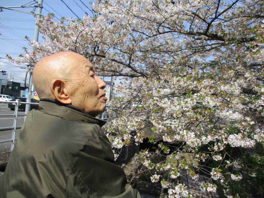 静岡市駿河区グループホーム_春のお散歩2025
