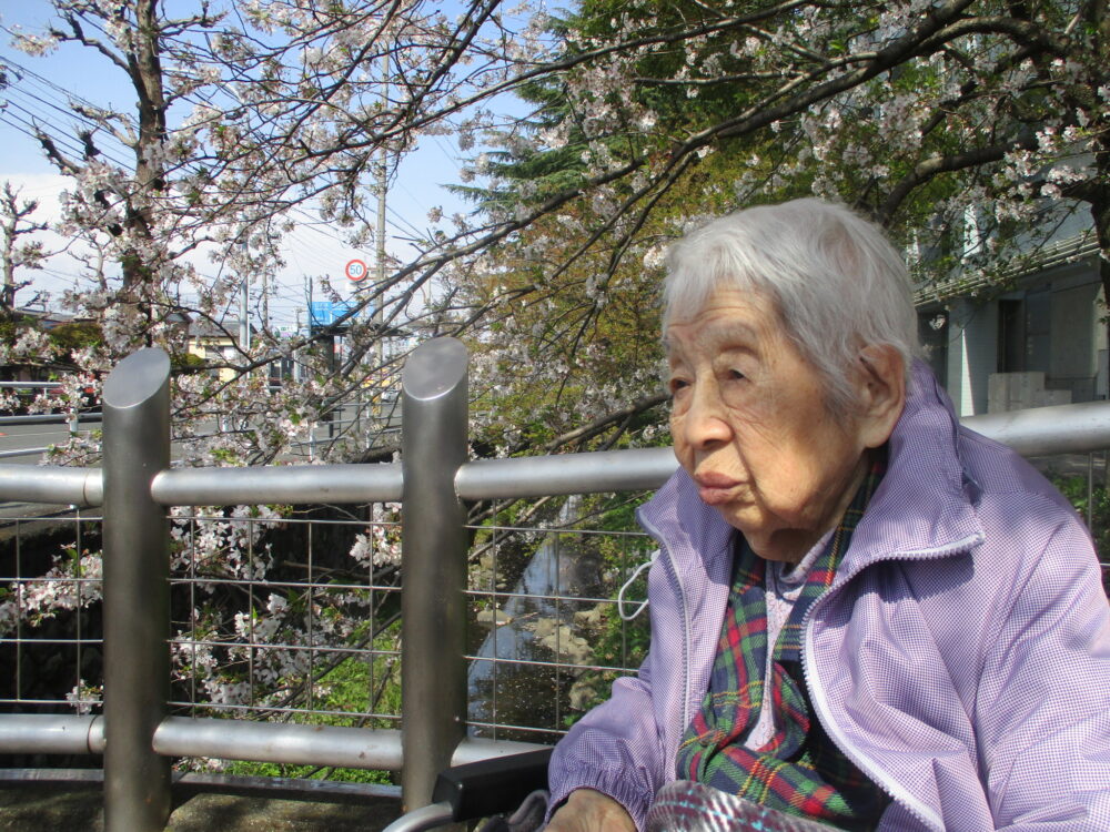 静岡市駿河区グループホーム_春のお散歩2025
