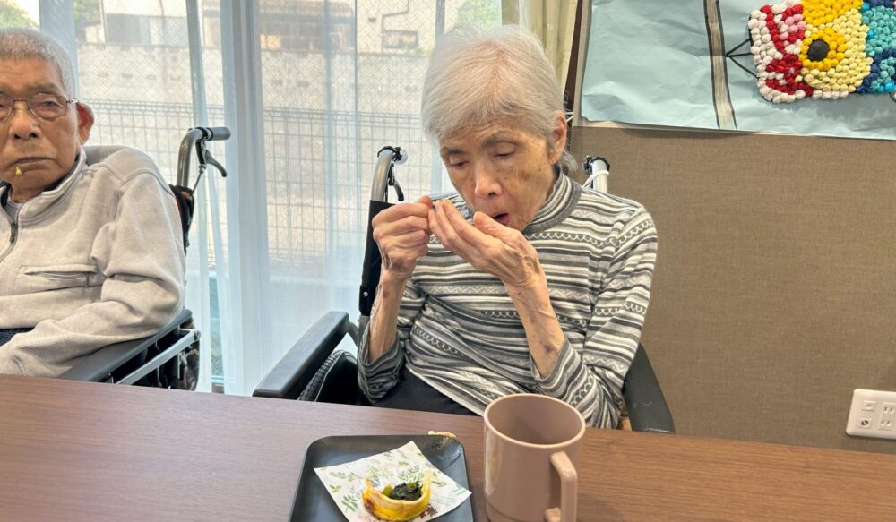 藤枝市グループホーム_春野菜のキッシュ作り