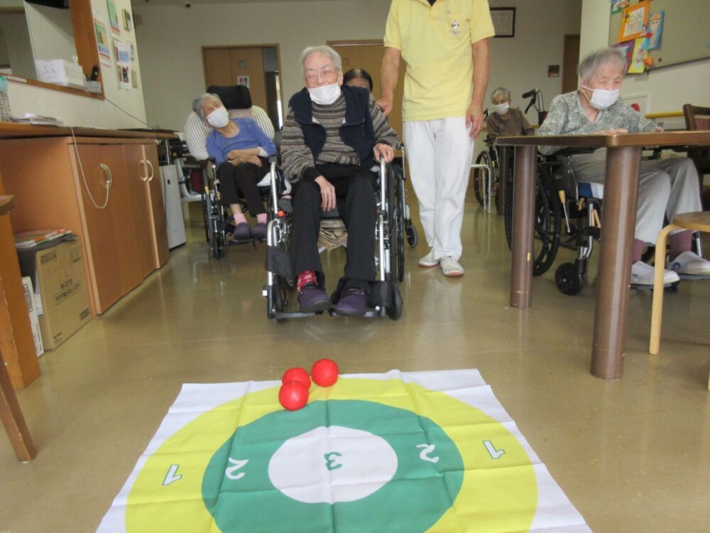静岡市駿河区グループホーム_ボッチャ大会ドライブ