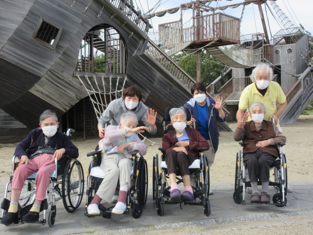 小鹿公園前グループホーム ボッチャ大会&ドライブ