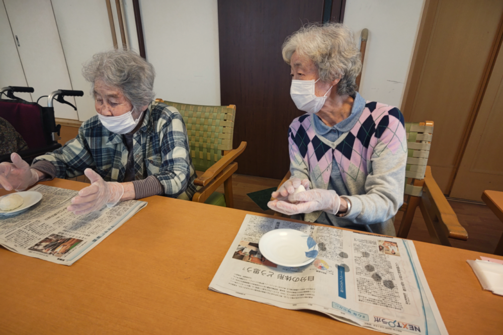 静岡市清水区グループホーム_おやつ作り