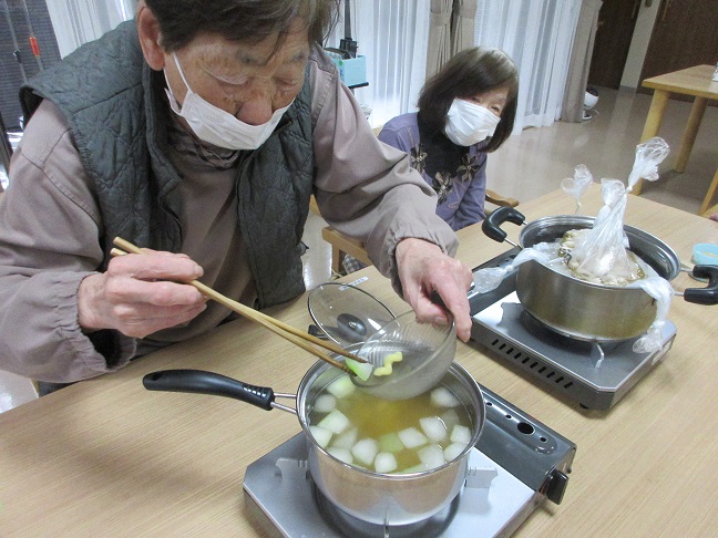 開北グループホーム　食事作りのご紹介