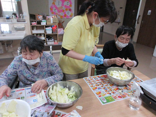 沼津市グループホーム_食事レクのご紹介
