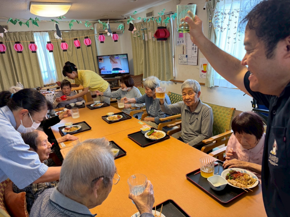 御門台グループホーム 居酒屋レク