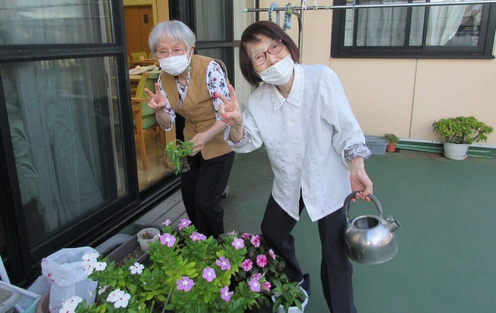 城北グループホーム   園芸クラブ