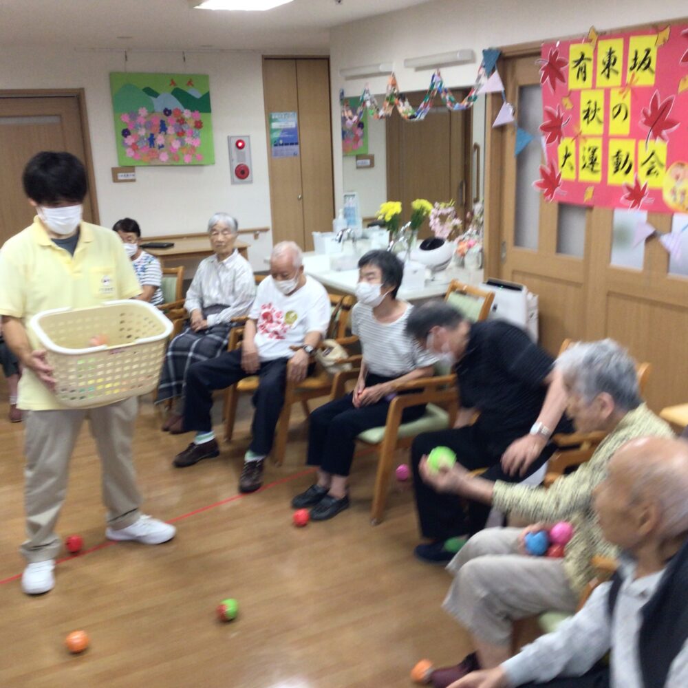 静岡市清水区グループホーム_秋の大運動会