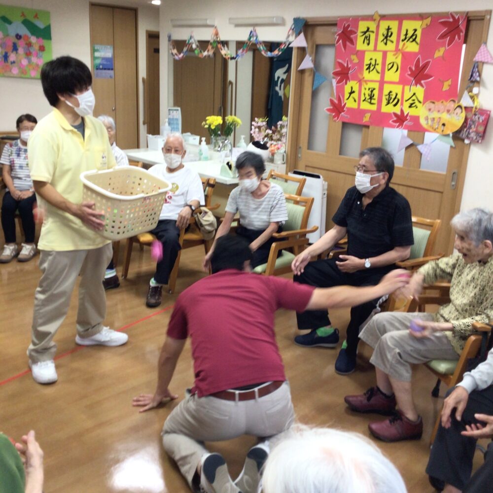 静岡市清水区グループホーム_秋の大運動会